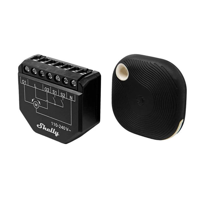 WiFi Blinds Controller Shelly Shutter BLU (Shelly_Shutter_BLU_1) Bluetooth button, tough casing