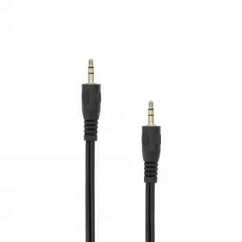 SBOX AUDIO CABEL 3.5 mm Male to Male 0.5 m Black