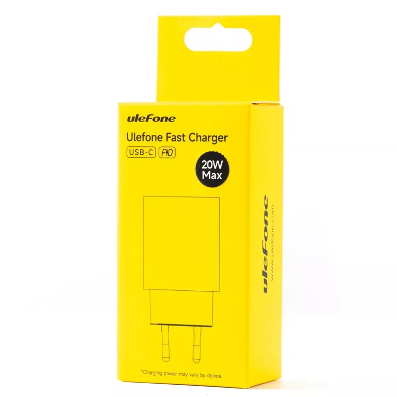 UleFone charger 20W USB power adapter UF-CHAR-20WR for mobile devices, 20 W output
