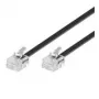 Wentronic Goobay Antenna Connection Cable, Black, 2.5 m - Coax Plug Coax Plug (68148)