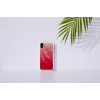 Smartphone case iKins for iPhone XR — pink lake and white color