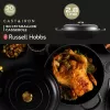 Cast iron casserole Russell Hobbs RH02525BEU7 30 cm, black