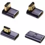 HDMI Type A to HDMI Type A cable adapter 4smarts 541489, Grey, 4 pieces, 40 g