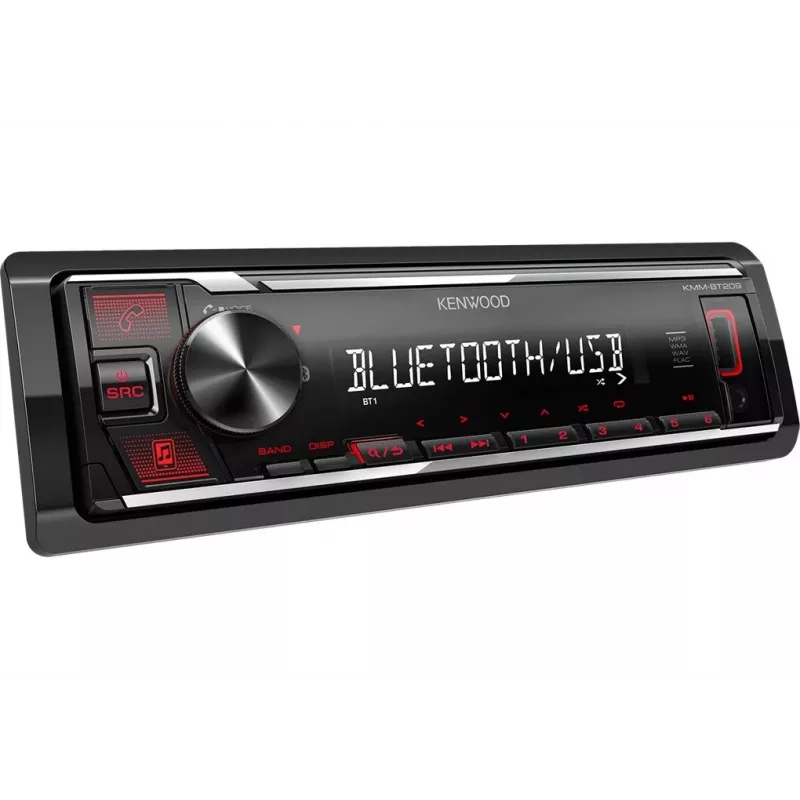 Car Media Receiver Kenwood KMM-BT209 Bluetooth 200 W Black