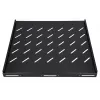 Extralink EX.8635 Fixed Rack Shelf 1U 19 inch 500 mm Deep for 800 mm Cabinets, Black