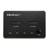 Qoltec 52274 M.2 SSD drive docking station | NVMe | SATA | USB-C | DUAL 2 x 2TB