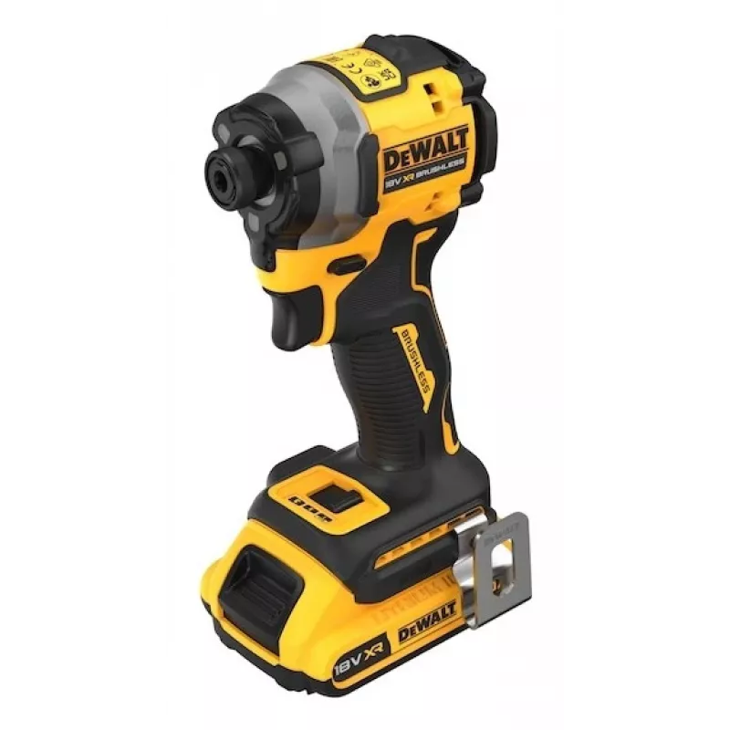 18v impact driver 3 gears; 208nm; trunk; 2x2ah