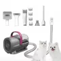PETKIT AirClipper 5-in-1 Pet Grooming Vacuum Kit LM4, Grey/White