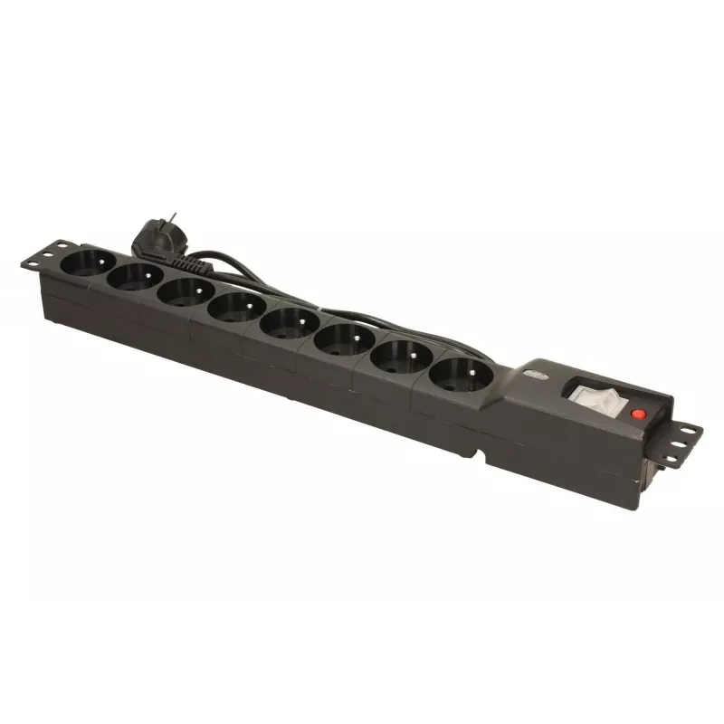 LESTAR LXARM 810 G-A K.:CZ 1,5M 19PDU Black 8 AC outlet(s) 230 V 1.5 m