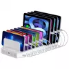 Unitek Charging Station 10X USB 2.4A 60W White