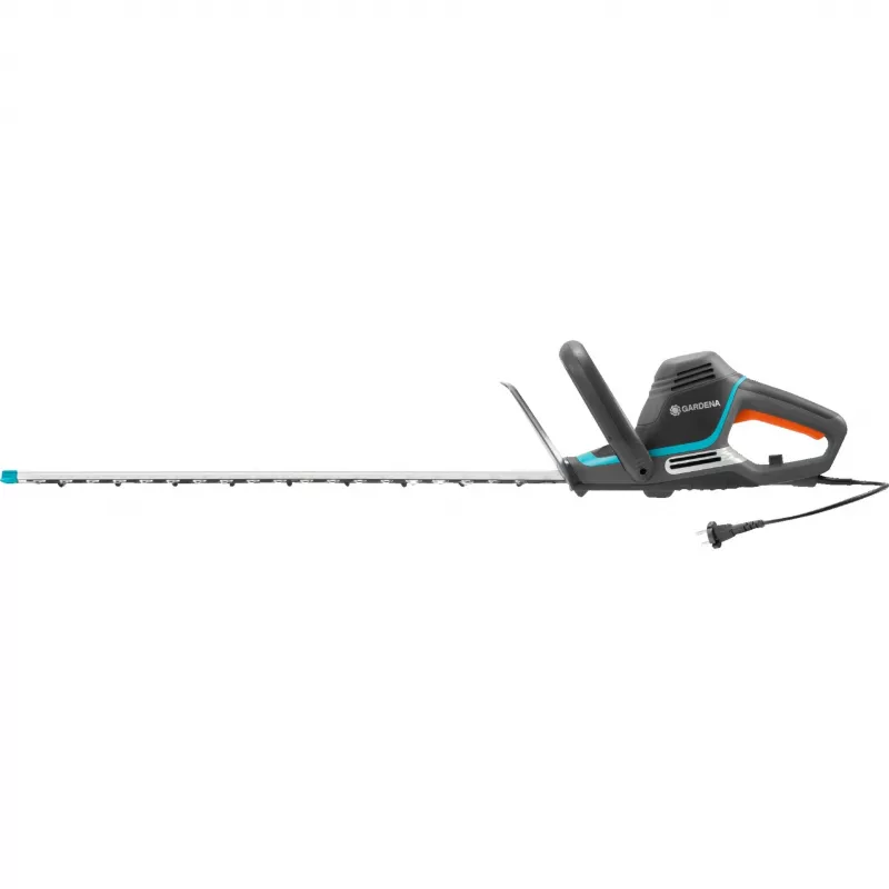 Gardena Electric-Hedge Trimmer PowerCut 700/65, 65 cm, Double Blade, 2,7 cm, Orange, Black, Blue, 3,1 m/s², 87 dB