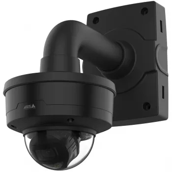 Mount AXIS TP3106-E — outdoor mounting bracket, black, 154.7×154.7×51.1 mm