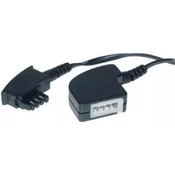 telephone cable ShiverPeaks BS70210 10 m Black