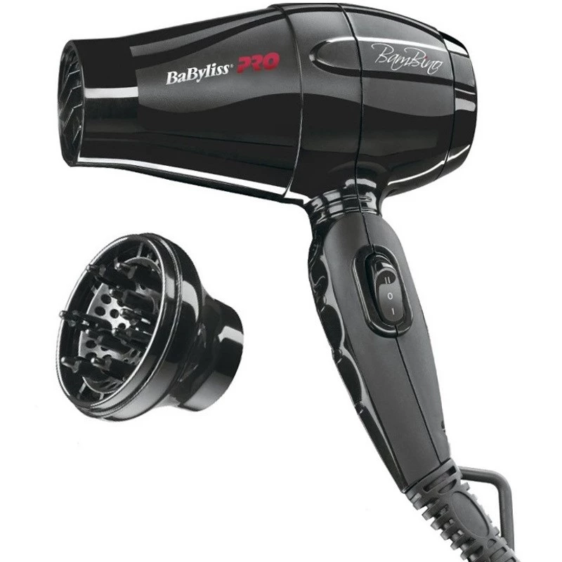 Hairdryer BaByliss PRO BamBino BAB5510E travel hair dryer compact lightweight