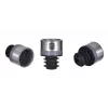 Wine preserving pump ZWILLING FRESH & SAVE – pump head for vacuum stoppers, grey, Ø 3 cm, height 40 mm, set qty 3