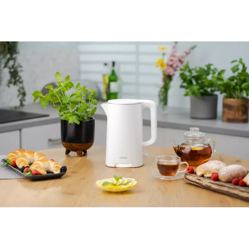 Electric kettle Zelmer 1.7L 2200W Silver