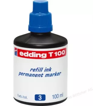 Ink Cartridge Edding T-100 Original Blue