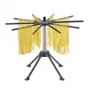 Pasta dryer GEFU Diverso G-28371 — stainless steel, 4 tiers, folding, 420×302 mm