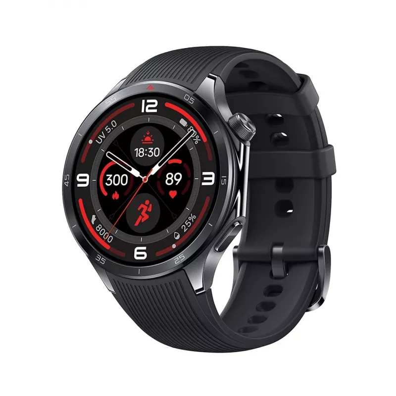 OnePlus Watch 3 Obsidian Titanium smartwatch, 1.5 inch AMOLED, GPS
