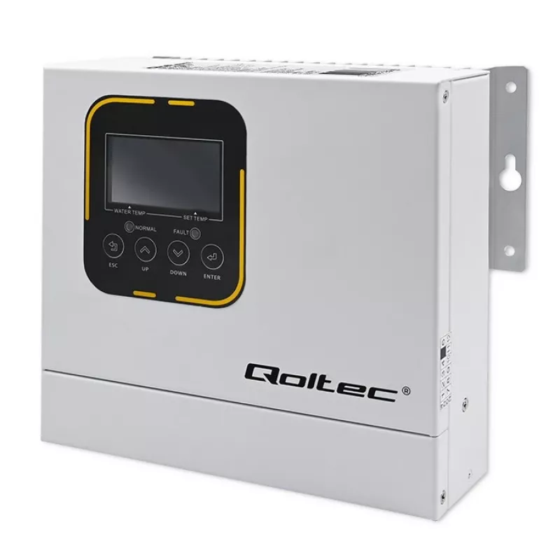 Inverter QOLTEC ECO Solar Boost 4kW MPPT LCD, 4 kW output, MPPT charge control, LCD display