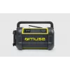 Portable radio Muse M-928 BTY with digital tuner FM, 20W, USB-C, black/yellow