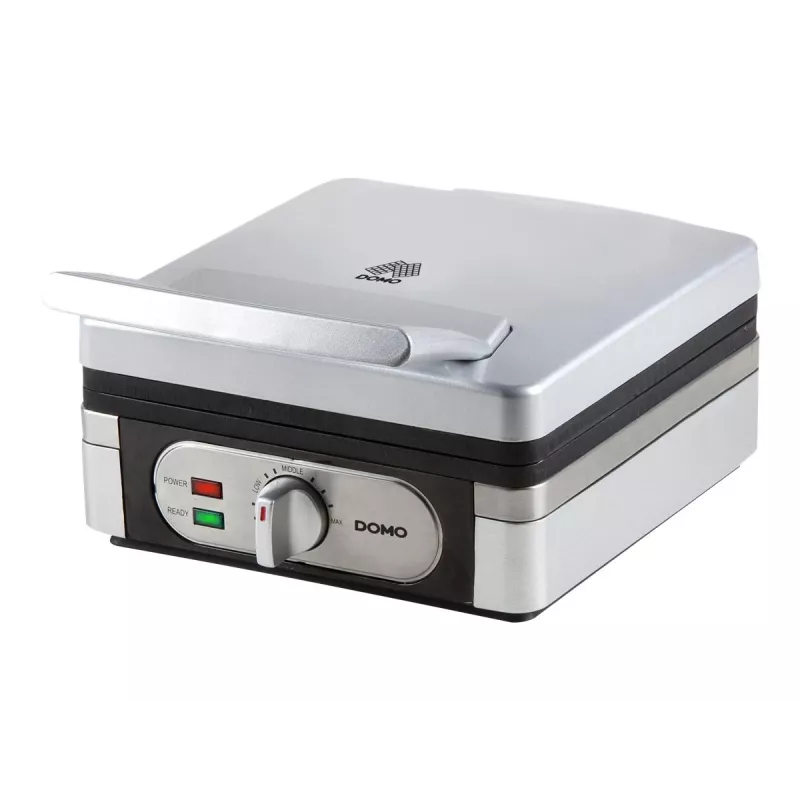 Waffle Maker Domo DO 9047 W 2 waffle(s) 1400 W Silver