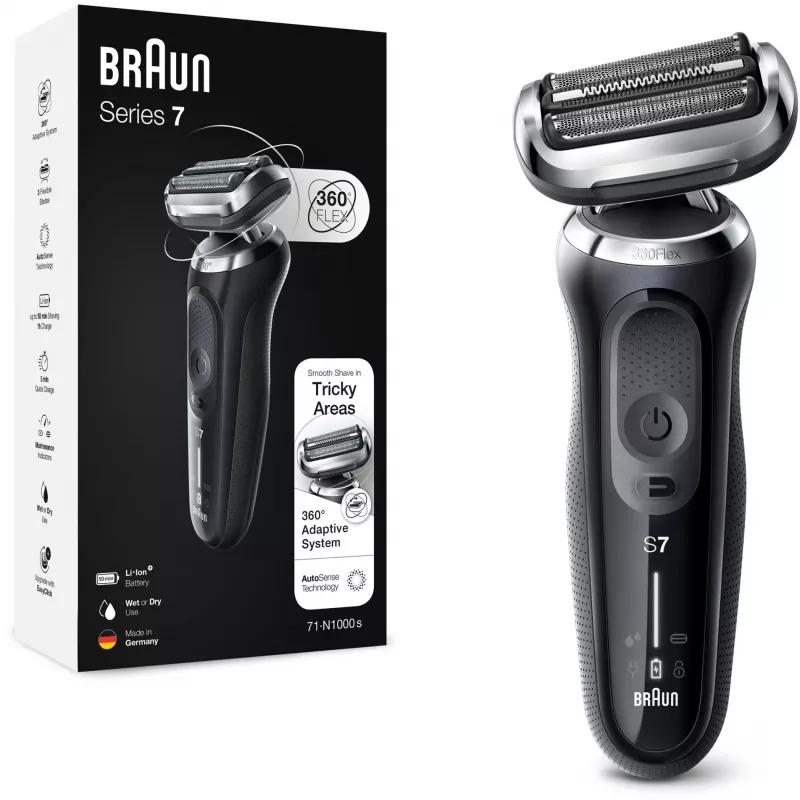 Braun Series 7 71-N1000s Foil shaver Black