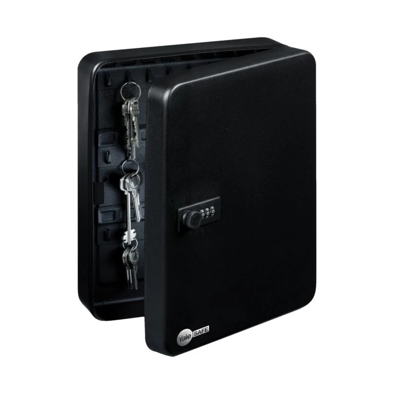 Yale YKB/540/CB2 Metal Wall Safe Black