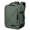Carry-on backpack American Tourister Take2Cabin MS for Wizz Air - dark forest