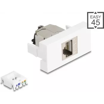 Modular connector DELOCK 90905 RJ45 Cat.6A STP — shielded RJ45 plug for Cat6A cabling