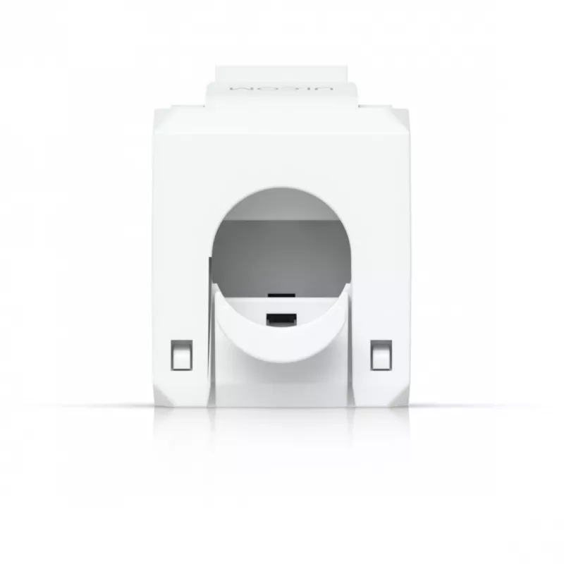 UBIQUITI CAT6 KEYSTONE JACK, 12-PACK. TOOLLESS KEYSTONE FOR TERMINATING A CAT6 ETHERNET JACK WITHOUT THE USE OF A PUNCH-DOWN OR CRIMPING TOOL