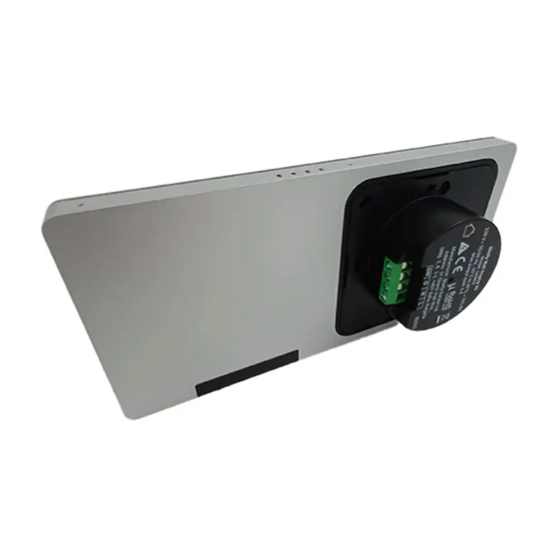 Dual Control Panel Shelly Wall Display X2 WiFi/BLU (silver) + BLU H&T