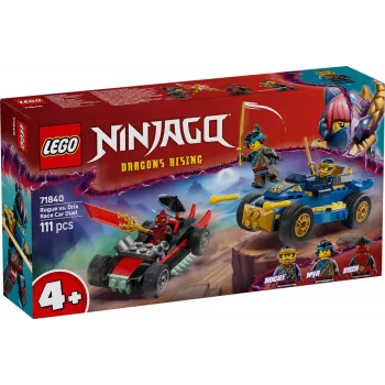 Building Blocks Ninjago 71840 Racing Duel Rogue vs Drix