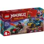 Building Blocks Ninjago 71840 Racing Duel Rogue vs Drix