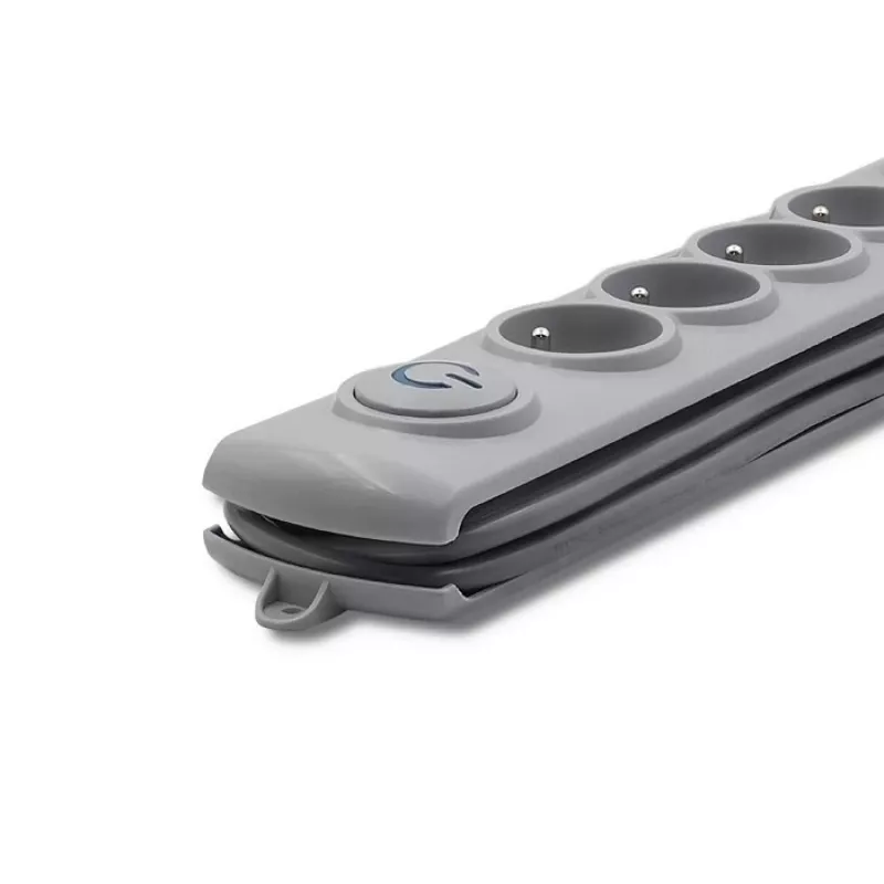Surge Protector Qoltec 50270 Grey 5 AC outlets 230V