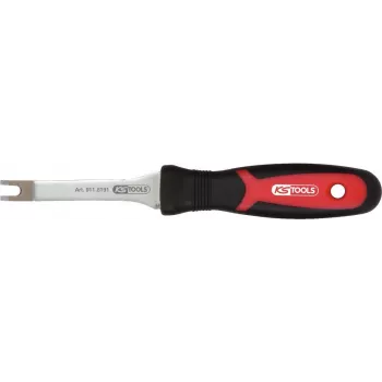 Pry bar (clipheber) KS Tools 911.8191 U‑form 230 mm angled narrow