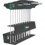 Screwdriver Set Wera 454/10 HF Imperial 2 — 10-piece precision screwdriver set, imperial (inch) sizes