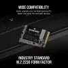 Corsair MP600 Mini - SSD - 2 TB - intern - M.2 2230 - PCIe 4.0 x4 (NVMe)
