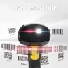 Wireless barcode scanner QOLTEC 50856 — 1D & 2D cordless handheld, USB interface, ABS housing, 170×62×100 mm, 203 g