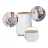 Medisana AH 680 humidifier Ultrasonic 2.6 L White, Wood 24 W
