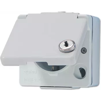 Outlet box Type F JUNG 620 WSL
