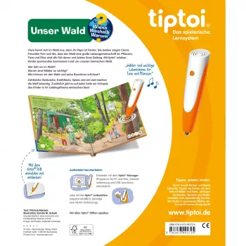 tiptoi Why? How? What For? Our Forest, Learning Book