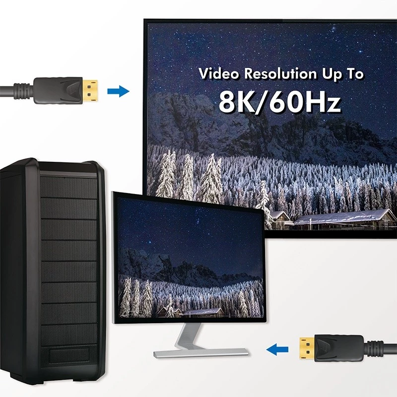 DisplayPort cable LogiLink CV0139 5 m Black