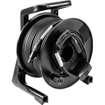 Cable drum PSSO DMX 50m XLR 2x0.22 — 50 m DMX cable on reel, XLR connectors, 2 x 0.22 mm²