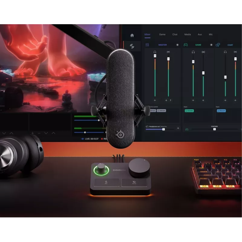PC microphone Steelseries ALIAS PRO