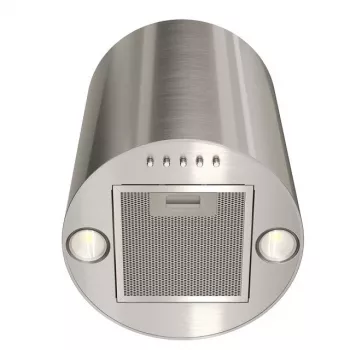 Kitchen hood MAAN Elba Mini WPB 431 Satin, steel housing, 400 mm height, Ø310 mm, 120–300 m³/h, electronic controls