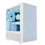 PC case MODECOM BREEZE ARGB Flow MIDI Black — ATX, 3x140mm front + 1x140mm rear, tempered glass, USB-C