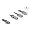 DeLOCK 64303 USB 3.2 Gen 1 Type-C Hub 5000 Mbit/s Grey