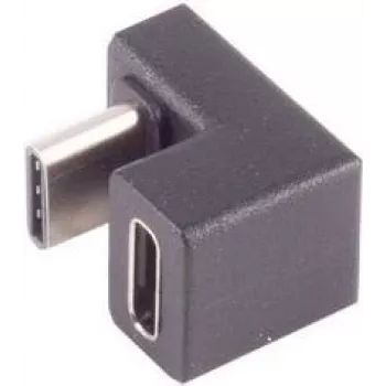 USB-C adapter ShiverPeaks 13-40006, USB 3.1 right-angle 180° connector