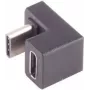 USB-C adapter ShiverPeaks 13-40006, USB 3.1 right-angle 180° connector